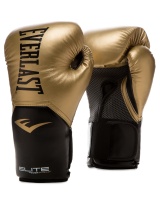 Перчатки тренировочные Elite ProStyle 8oz золот.