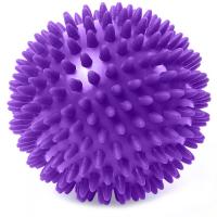 Мяч массажный (фиолетовый) твердый ПВХ 6см. C33445