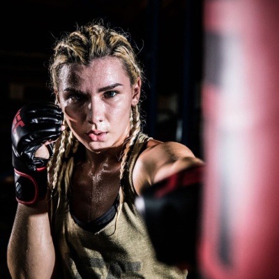Перчатки MMA тренировочные 6 унций UFC S/M 6 унций UHK-75058
