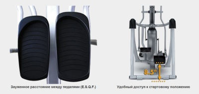 Эллиптический тренажер домашний VISION S7100 HRT (2012)